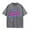 Gray, variant on Men's Retro Typography T-Shirt Acid Wash Vaporwave Graphic Tee Oversized Streetwear 80s Aesthetic Top Coffee,XXL