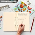 thumbnail image 4 of FORMRS 1-Subject Spiral Notebook 8" x 5" College Ruled 60 Refillable Sheet, 2 Pack, Yellow Tomatoes, 4 of 7