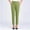 c01Green, variant on (XL-5XL) Plus Size Women Dress Pants High Waisted Tapered Pants Business Casual Office Work Slacks Sailor Button Skinny Trousers White XL