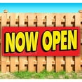 thumbnail image 1 of Now Open 13 oz Vinyl Banner With Metal Grommets, 1 of 4