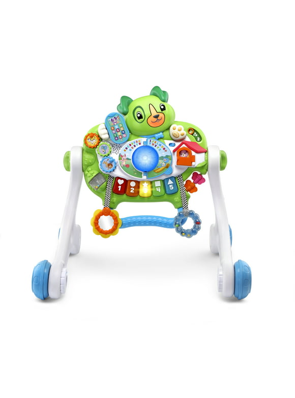 Scout's 3-in-1 Get Up and Go Walker, Baby Gym, Floor Play Toy, Green