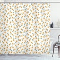 thumbnail image 1 of Ambesonne Garden Shower Curtain, Amaryllis Daffodil Blossom, 69"Wx84"L, Almond Green Green, 1 of 3