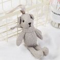 thumbnail image 3 of NUEVO Conejo de peluche, llavero de conejo con vestido de peluche de animal, juguete de peluche para fiesta infantil, muñecos de peluche con ramo, 3 of 5