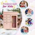 thumbnail image 5 of Sfugno Musical Jewelry Box for Girls, 5 Layer Kids Jewelry Box with Spinning Dancer Gifts for Rings Earrings Necklaces Bracelets,Pink, 5 of 7