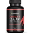 thumbnail image 1 of Nuboost Omega 3 1000mg - 30 cápsulas Aceite de Salmon Puro - Omega 3, fish oil EPA y DHA - HECHO EN USA, 1 of 5