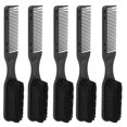 thumbnail image 2 of Peine Para Barba De Pelo Para Hombres, Cepillo Para El Cabello Con Aceite Para Hombres, 5 Piezas, Ergonómico, Portátil, Ligero Para Peluquerías, 2 of 7