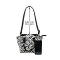 thumbnail image 5 of Cute Leopard Print Rivet Fashion One-Shoulder Women's Handbag Tote Bag, 5 of 6