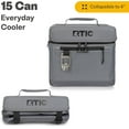 thumbnail image 2 of 15 Can Everyday Cooler, Soft Sided Portable Insulated Cooling for Lunch, Beach, Drink, Beverage, Travel, Camping, Picnic, for Men and Women, 2 of 10