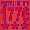 thumbnail image 3 of CafePress - Party Like Its 1776 T Shirt - Dark T-Shirt Kids XS-XL, 3 of 4