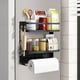 thumbnail image 1 of Estante Organizador Magnético para Especias, Especiero para Cocina con Soportes de Papel y 2 Ganchos Extraíble, Organizador de Cocina con Iman para Refrigerador, Lavadoras, Repisas para Cocina, 1 of 8