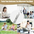 thumbnail image 7 of Tea Infuser Stainless Steel - 2 Pack Tea Steeper hold Loose Leaf, Reusable Metal Tea Diffuser Pipe, Obsterm Tea Filter Defuses, Fine Mesh Stick Holder for Tea Leaves, 7 of 7