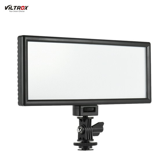Viltrox L132T Professional Ultra-thin LED Video Light Photography Fill Light Adjustable Brightness and Dual Color Temp. Max Brightness 1065LM 3300K-5600K CRI95+ for Canon Nikon Sony Panasonic DSLR Cam