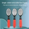 thumbnail image 4 of Soidarity Limpiador de archivos de raspador de pies Universal para mujeres y hombres, removedor de callos de acero inoxidable, herramienta de pedicura, Cuidado de los pies Tipo 2 Soidarity CE015396-02, 4 of 6