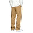 thumbnail image 6 of Mens Side Stripe Color Block Casual Sweatpants Elastic Drawstring Waist Straight Leg Athletic Bottoms With Pockets 2XL, 6 of 9