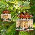 thumbnail image 5 of US 250th Anniversary Ornament, Patriotic White House Hanging Decoration, America 250 Christmas Ornaments, Holiday Keepsake, USA Christmas Tree Decor 2026, 5 of 8