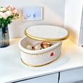 thumbnail image 1 of End Point Bead Jewelry Box Decoration Home Foyer Makeup Table Counter Light Style Resin Decoration, 1 of 6