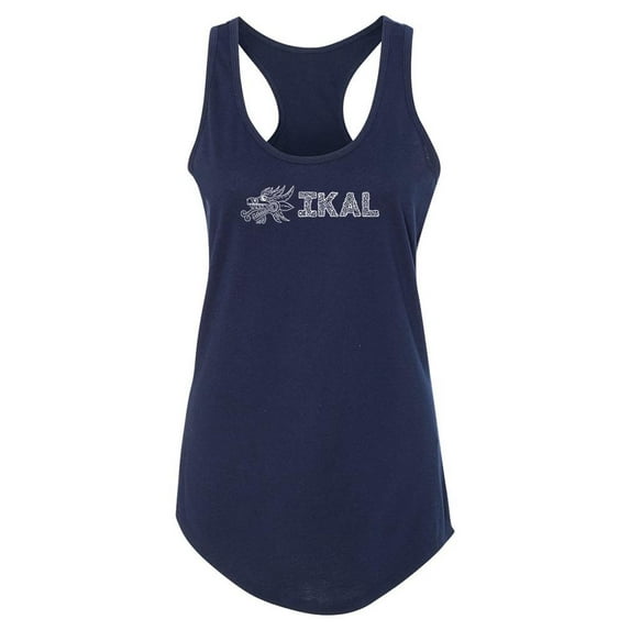 Snake And Ikal Text Tank Women -Ikal Designs, Female Small