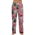 thumbnail image 3 of Tplvbz 2025 Men's Pajama Pants - Soft Knit Christmas Lounge Pants, Cozy Elastic Waist Sleepwear, Festive Holiday Pj Pants for Men, Relaxed Fit, 3 of 8