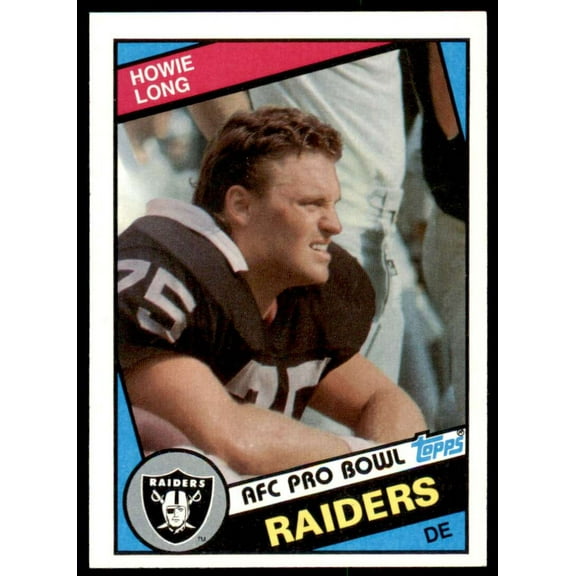 Howie Long Rookie Card 1984 Topps #111