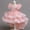 Pink, variant on Girls Birthday Dress Sequin Tiered Tulle Tutu Party Flower Girl Wedding Toddler Pageant Formal Prom Gown for 1-10 Years