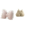 thumbnail image 1 of Cojín con lazo bonito,Almohada con forma de lazo,bonito cojín decorativo con lazo,Funda de almohada con lazo suave y cómodo adorno,sujetalibros decorativos,Sujetalibros decorativos para, 1 of 8