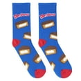 thumbnail image 5 of Crazy Socks Ding Dongs Fun Print Novelty Crew Socks for Men, 5 of 6