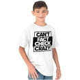 thumbnail image 4 of Can't Fact Check Crazy Funny Insult Crewneck T Shirts Boy Girl Teen Brisco Brands XS, 4 of 6