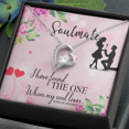 thumbnail image 2 of To My Girlfriend SoulMate Forever Necklace w Message Card, 2 of 7