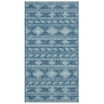 thumbnail image 2 of Safavieh Courtyard Allycia Geometric Indoor/Outdoor Area Rug, Navy/Aqua, 2'7" x 5', 2 of 13