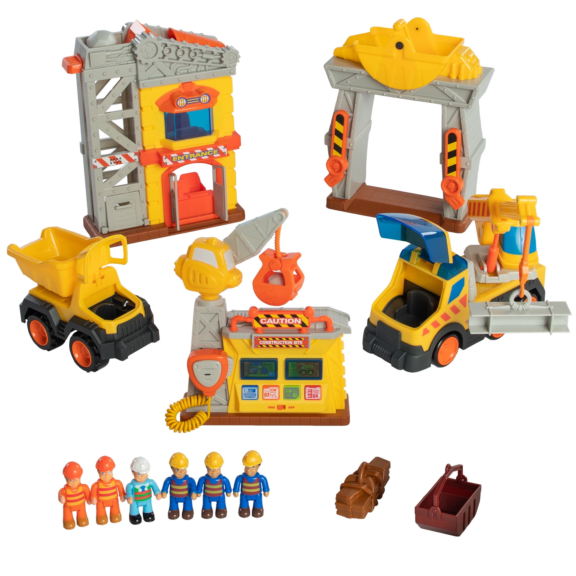 fast lane construction site playset