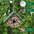 thumbnail image 4 of Casa para Pájaros Wild Wings Springwood Daisy Verde para Chochines, 4 of 6