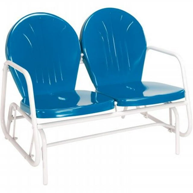 34 Po H X 41.75 Po L X 31.25 Po P Planeur Rétro Bleu