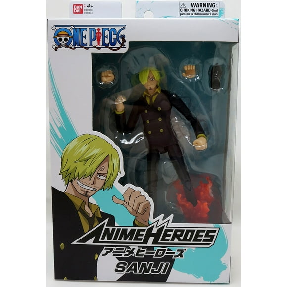 One Piece Figurine d'Action 6 Pouces Anime Heroes - Sanji
