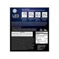 thumbnail image 2 of ge lighting 22237 led 10-watt 700-lumen dimmable 4-inch recessed rs6 indoor flood downlight with medium base and trim ring, 2 of 3