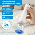 thumbnail image 6 of 15 Pack Vacuum Storage Bags with Electric Pump, Space Saver Vacuum Seal Bags for Clothes, Comforters, Blankets, Bedding (3XL/3L/4M/5S), 6 of 8
