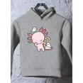 thumbnail image 3 of Cute Axolotl W Candy Hoodie Toddler -Image by Shutterstock,  4 Toddler, 3 of 4