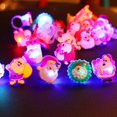 thumbnail image 2 of 30PCS Christmas LED Juguetes Collares Anillos, Favores de Fiesta de Navidad para Niños Iluminan Regalo de Navidad Anillos Flash Collares Brillan en la Darkness para Rellenos de Calcetín de Navidad, 2 of 4
