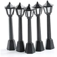 thumbnail image 1 of 5pcs Mini Street Light Model Lamp Post Lights Outdoor Pathway Lantern Post Christmas Doll, 1 of 4