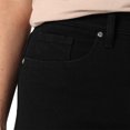 thumbnail image 5 of Lee Women's Ultra Lux High Rise Bootcut Jean Denim Comfort Pants Solid Black New, 5 of 5