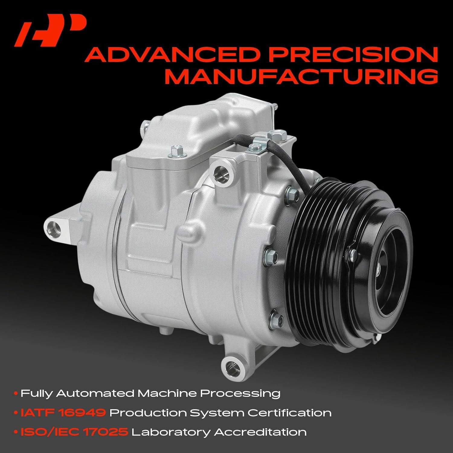 A-Premium AC Compressor with Clutch Compatible with Ford Explorer Flex Taurus Lincoln Continental MKS MKT MKZ Fits select: 2016-2019 FORD EXPLORER XLT, 2013-2018 FORD TAURUS SEL