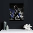 thumbnail image 4 of JRXY Poster of Punk Rock Singer, Retro Souvenir Poster Posters Wall Art Painting Canvas Gift Living Room Prints Bedroom Decor Poster Artworks 16x20 in, 4 of 4