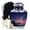 MUSIC-19, variant on JAGASY Music Urn Son Ashes - Large Blue Urn for Human Ashes - Musical Notes Urns for Sister Funeral - Bird Urns for Adult Men Remains - 10 Inch