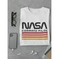 thumbnail image 3 of NASA Command Pilot Nasa Men T-Shirt, Male Small, 3 of 4