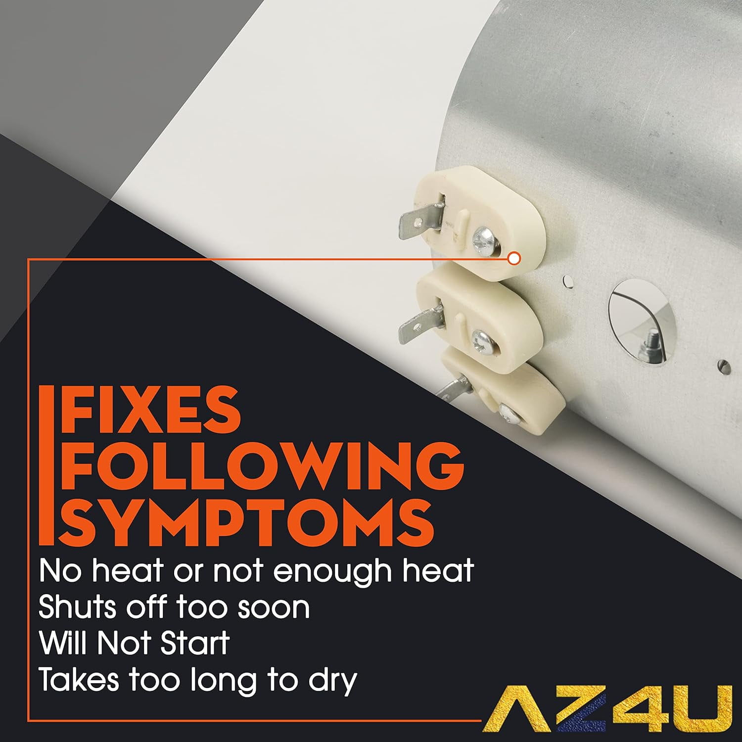 Dryer Heating Element Compatible with Electrolux Frigidaire Dryer 134792700