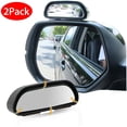 thumbnail image 1 of Miroir à Angle Grand, Lot de 2 Miroir Latéral Réglable à Droite + Gauche 360 Degrés Universel, 1 of 7