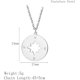 thumbnail image 2 of Fashionable Stainless Steel Compass Pendant Necklaces for Women's Daily Wear Stainless Steel Color 17.72 inch(45cm), 2 of 2