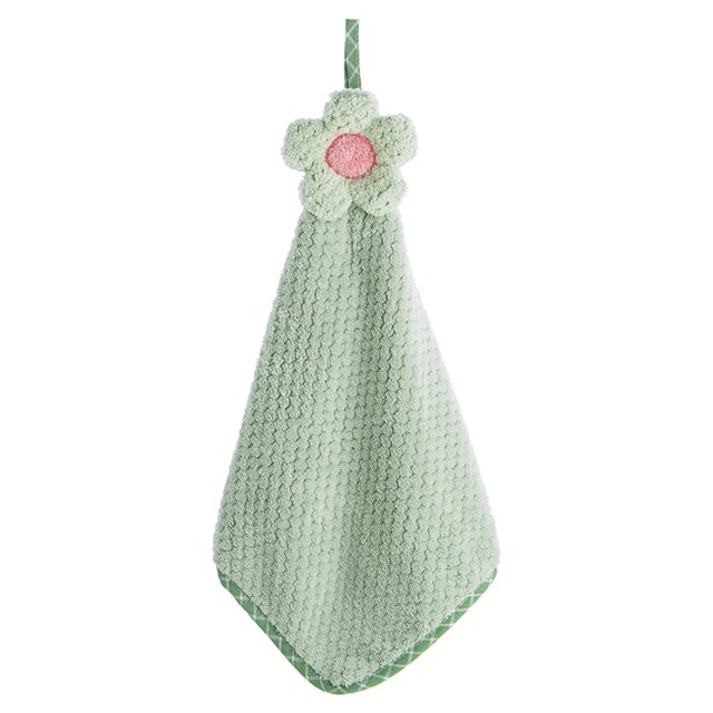 LCXmlly Backflow Incense Burner Kitchen Towel Hanging Design Comfortable Touch Super Absorbent Fast Drying Reusable Microfiber