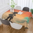 thumbnail image 2 of Yayeee Tablecloths for Rectangular Tables 60 x 90 inch Party Table Cover, Astronaut in Rain, 2 of 6