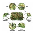 thumbnail image 2 of Camo Netting Camouflage Net For Military Theme, Environment Integration Sunshade Mesh Quick Drying For Hunting, Bird Watching, Cs Games, Roof Sunshade, Car-Covering (3X3), 2 of 5