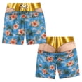 thumbnail image 2 of Funny Patriotic Men Swim Trunks - Print Waistband Board Shorts for Novelty Summer Swimwear adult funny swim trunks, 2 of 5
